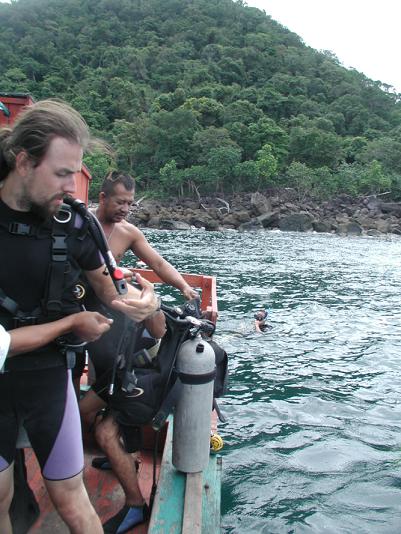 open water diver